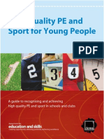 High Quality PE and Sport For Young People: Education Andskills