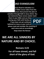 Roman Road to Salvation Bible Verses