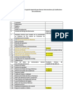 Check List de Acuerdo A La Guía de Ingeniería para Nuevas Interconexiones y