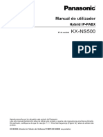KX NS500 Hybrid IP PABX Manual Do Utilizador PNQX6320ZA - CC0314AH0