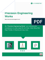"Precision Engineering Works" Are Involved As The