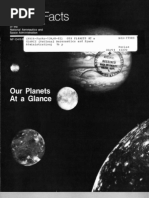 NASA Facts Our Planets at A Glance