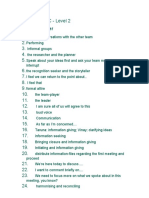 LifeSkills MOOC Level 2 Quiz 4 Answers