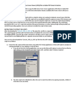 Convert - XFDL - To - PDF - Zip: Converting IBM Lotus Forms Viewer (.XFDL) Files To Adobe PDF Format in Batches