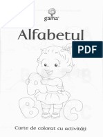 Alfabetul - Carte de Colorat Cu Activitati 3 Ani PDF