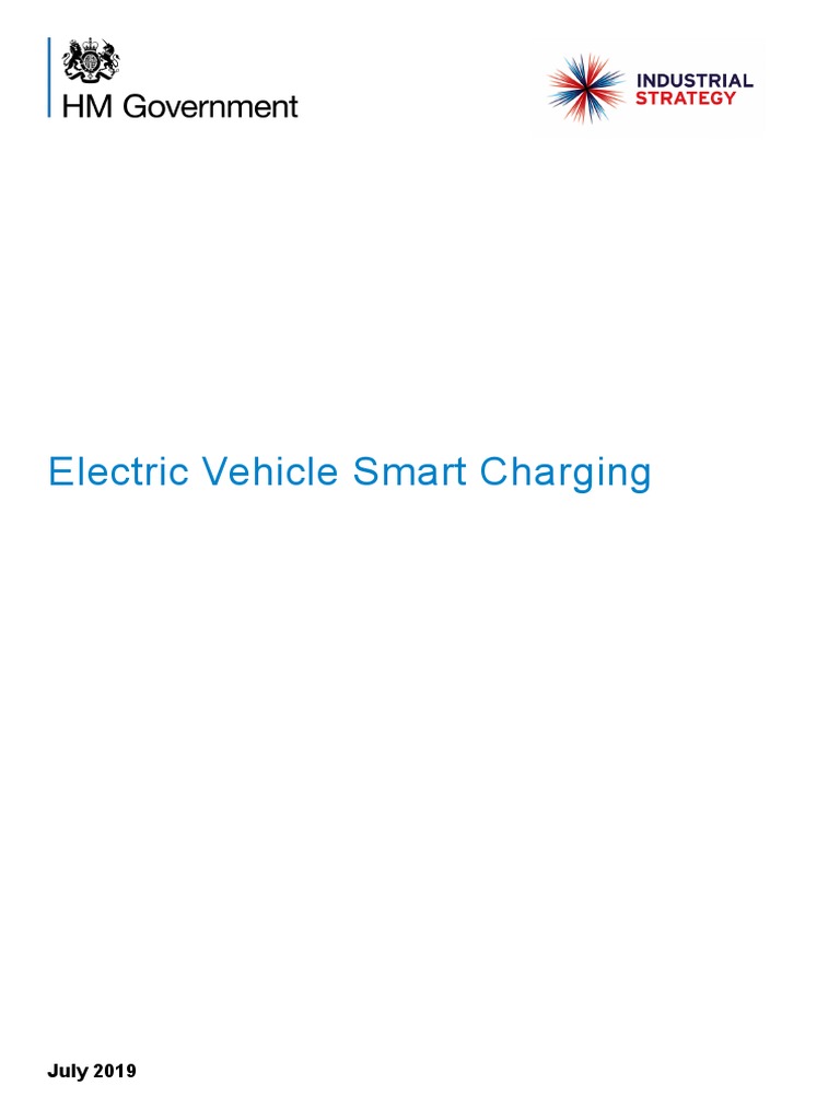 Electric Vehicle Smart Charging PDF Electrical Grid Electric Vehicle