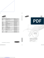 Samsung Ue32d5500 PDF