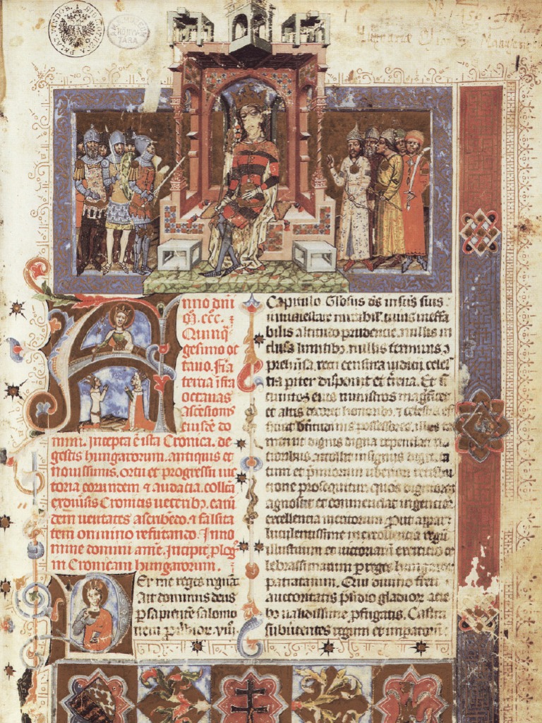 Chronicon Pictum Vindobonense - Kepes Kronika - Cronica Pictata de La Viena 