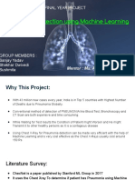 Pneumonia Detection Using Machine Learning: Final Year Project