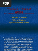 Download The Six Traits of Writing Powerpoint for Training by nstearns SN4742710 doc pdf