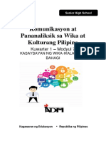 Komunikasyon11-Q1-M7-KasaysayanNgWika-IkalawangBahagi-Version 3