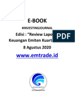 E-Book Investing Journal - 8 Agustus 2020
