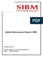 Initial Information Report
