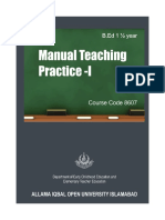 Manual teaching book 