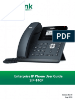 Yealink SIP-T40P User Guide V80 70