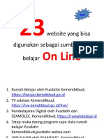 Website Belajar On Line