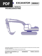 Excavator: Technical Manual Troubleshooting