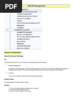 SAP EHS Management: General Configuration Specify General Settings