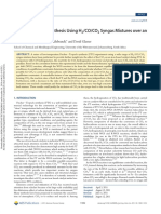 FischerTropsch Synthesis Using H2 - CO - CO2 Syngas Mixtures Over Iron Catalyst