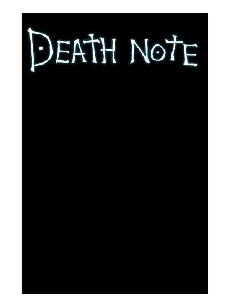 Death Note | PDF
