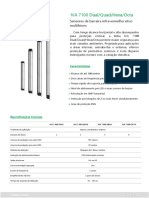 IVA 7100 Dual/Quad/Hexa/Octa Sensores infravermelho multifeixe até 100m alcance