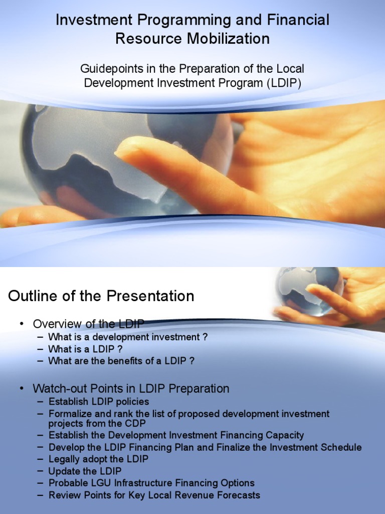 LDIP Preparation Guide for Local Treasuries | PDF | Loans | Taxes