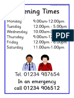 Opening Times PDF