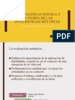 Evaluación Autentica y La Teoría de Las Inteligencias (Autoguardado)