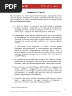 ParecerTécnico Festa Avante 2020