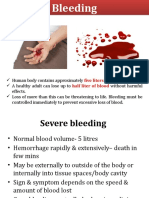 Control Bleeding & Shock