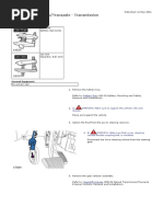 Manual Transmission/Transaxle - Transmission: Removal