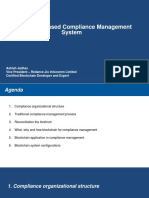 Blockchain Based Compliance Management System Ashish Jadhav Nitin Agarwal Reliance Jio Infocomm Limited PDF
