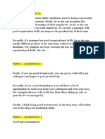 Câu trả lời gợi ý TOEIC Speaking - Test 1-8 - 28-8