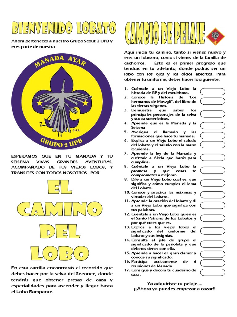 Plan de Adelanto Manada Ayar PDF Exploración Naturaleza