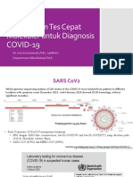 Penggunaan Tes Cepat Molekuler Untuk Diagnosis COVID-19