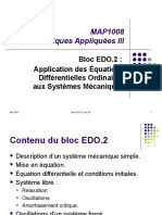 Application Des EDOs Aux Systèmes Mécaniques