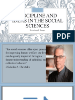 Discipline and ideas in the social sciences