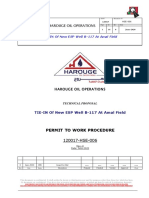 Hs-Hoo-Tp-120017-Hse-Pr-01 Permit To Work Procedure