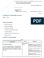 2.-Consumo de Combustible Excesivo