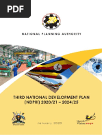 Third National Development Plan - NDP Iii - 2020-25 PDF