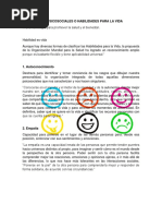 Habilidades para La Vida - UNICEF | PDF | Las emociones | Inteligencia ...