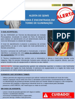 Alerta de QSMS - Cobra É Encontrada em Torre de Iluminaçãorev01 PDF