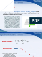 Notas Sobre Aproximación Numérica y Errores