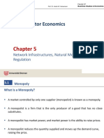 Public Sector Economics: Network Infrastructures, Natural Monopolies, and Regulation