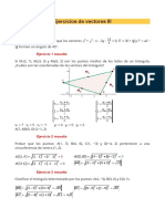 1 Ejercicios de Vectores III