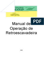 Operação de Retroescavadeira: Manual Completo