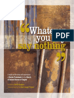 Whatever You Say, Say Nothing - COMPLETE REPORT Copy
