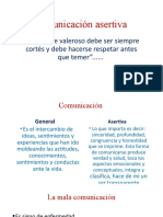 Comunicación asertiva