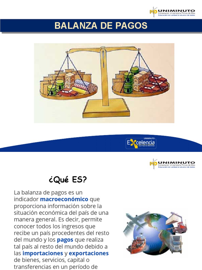 Estructura y Función de la Balanza de Pagos | PDF | Balance de pagos ...