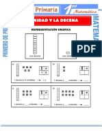 La Unidad y La Decena para Primero de Primaria